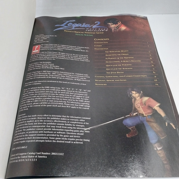 Legaia 2: Duel Saga (Primas Official Strategy Guide) - Paperback - Picture 2 of 11